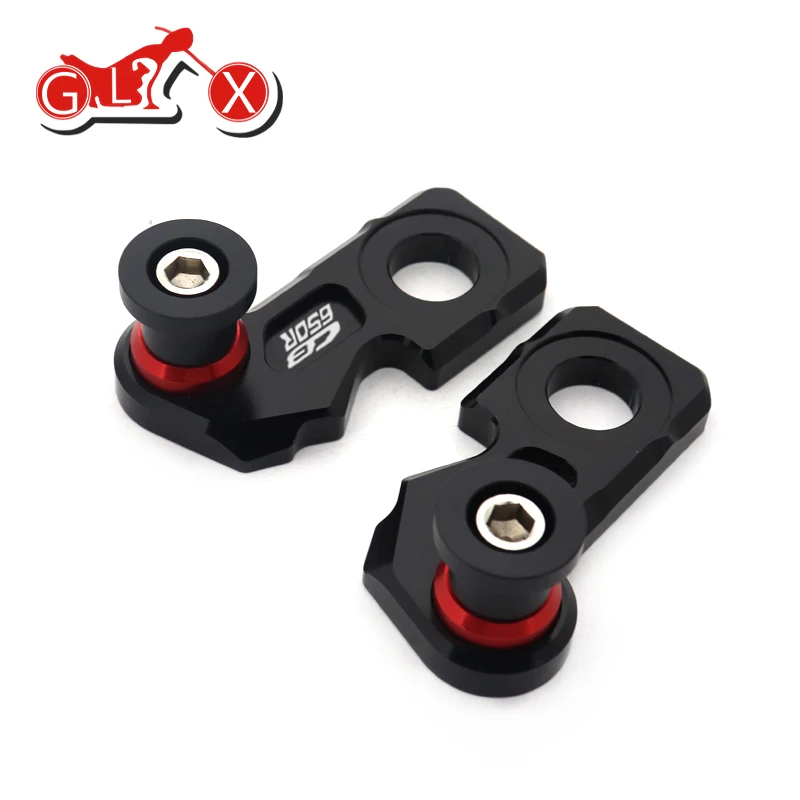 Motorcycle CNC Accessories For Honda CBR650R CBR650F CB650R CB650F CBR CB 650R 650F Rear Wheel Axle Stand Pick Up Hook Set Screw