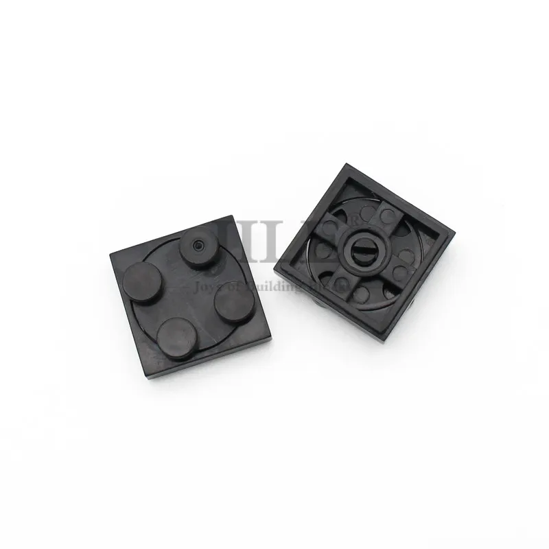 20pcs Moc Building Blocks Turntable 2x2 Plate Base with Top 3680 3679 DIY Creative Bricks Classic Compatible Assembles Parts
