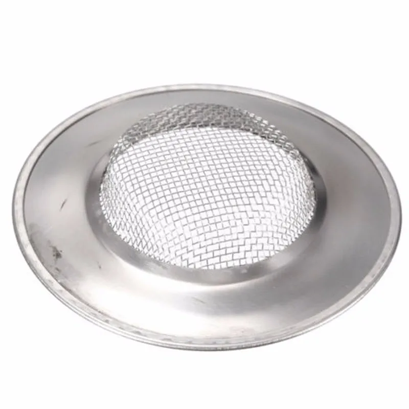 Stainless Steel Bathtub Hair Catcher Stopper Shower Drain Hole Filter Trap Kitchen Metal Sink Strainer Floor Drain