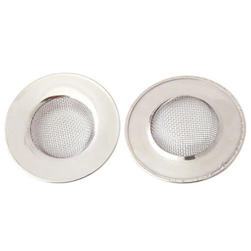 Stainless Steel Bathtub Hair Catcher Stopper Shower Drain Hole Filter Trap Kitchen Metal Sink Strainer Floor Drain