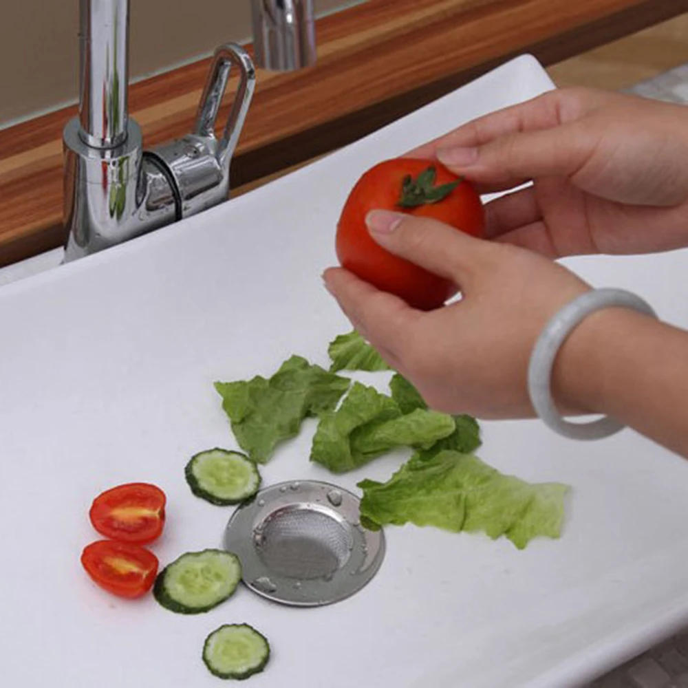 Stainless Steel Bathtub Hair Catcher Stopper Shower Drain Hole Filter Trap Kitchen Metal Sink Strainer Floor Drain