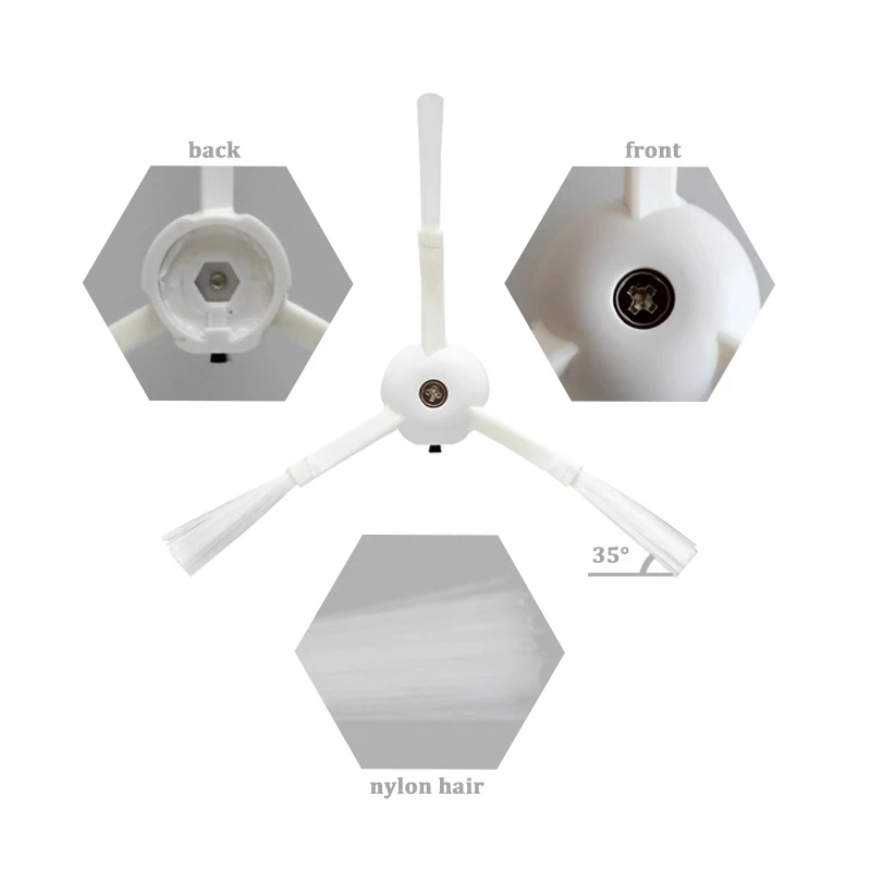 For Xiaomi Roborock S5 S6 S50 S51 S55 S5 Max S6 MaxV S6 Pure S60 Main Brush Side Brush Hepa Filter Xiaowa E25 E35 Spare Parts