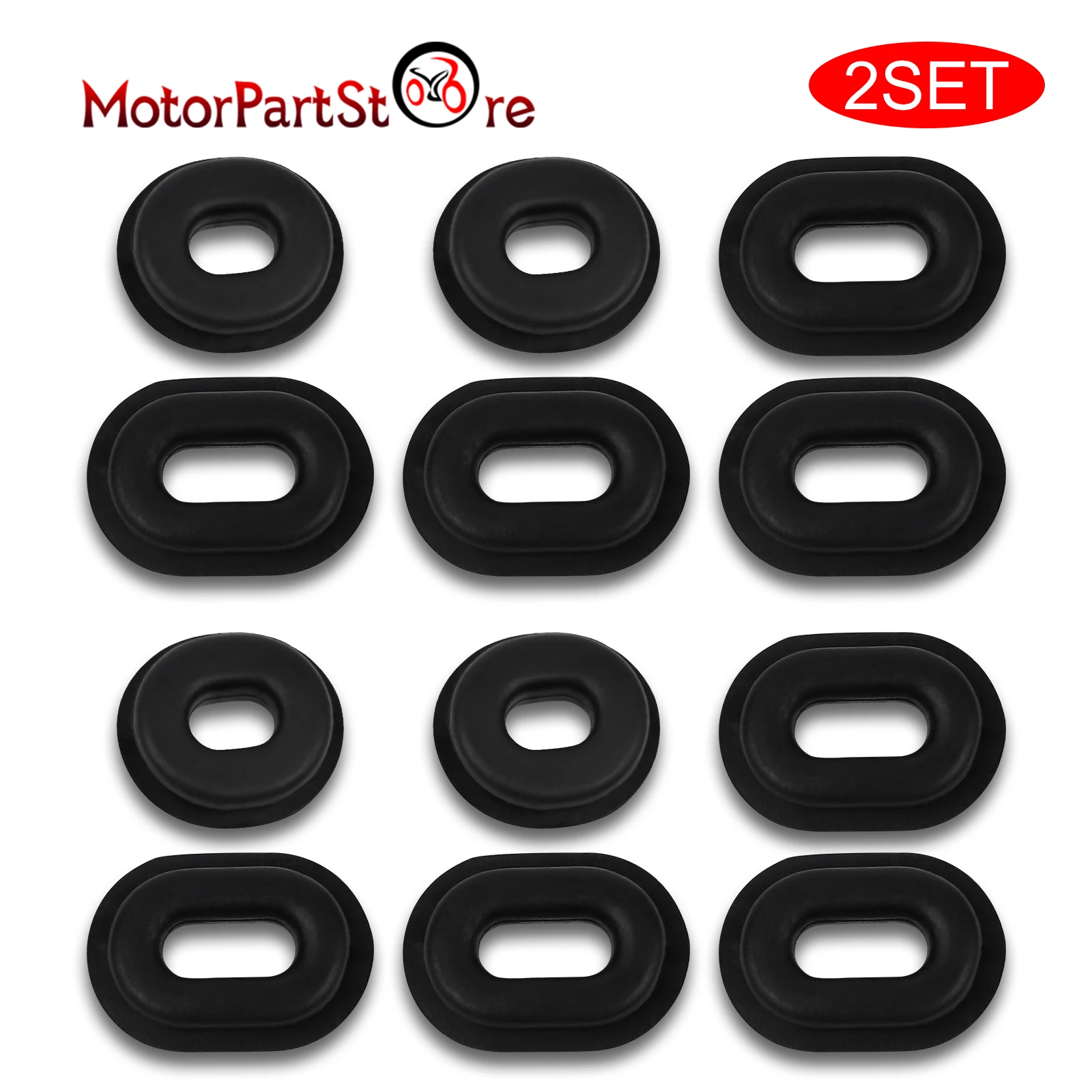 Motorcycle Rubber Grommets Body Side Cover Fairing Goldwing Bolt for Honda CT125 CB750 CG125 CB125 CB500 CB550 CL100 XL 100 125