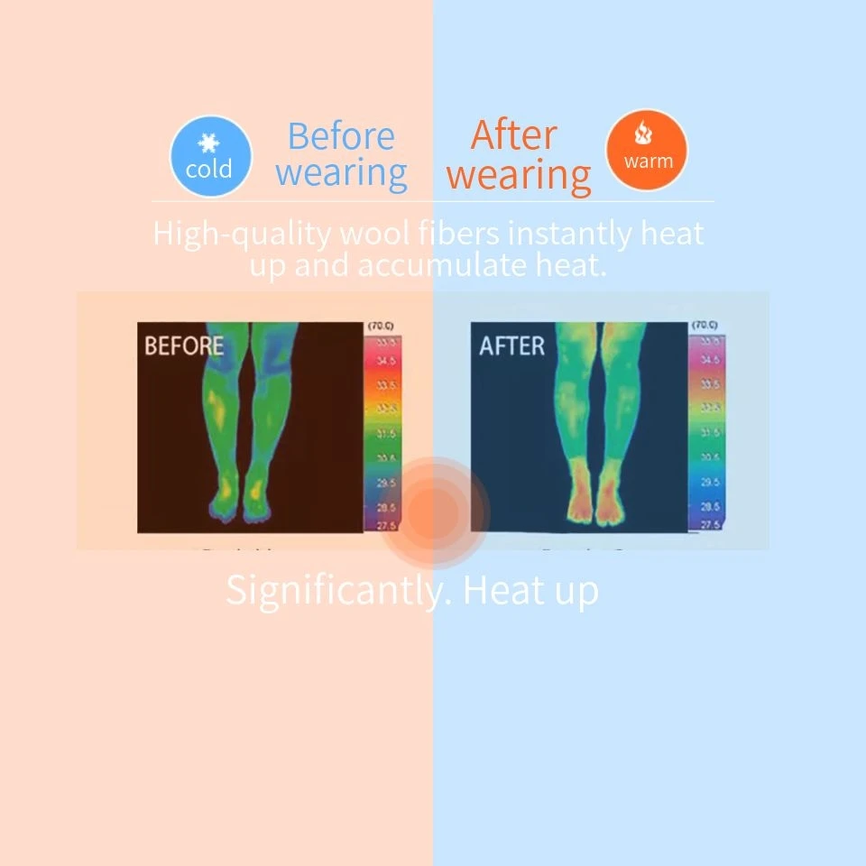 Winter Men's Merino Wool Socks Super Thick Warm High Quality Harajuku Retro Snow Casual Antifreeze Socks 5 Pair