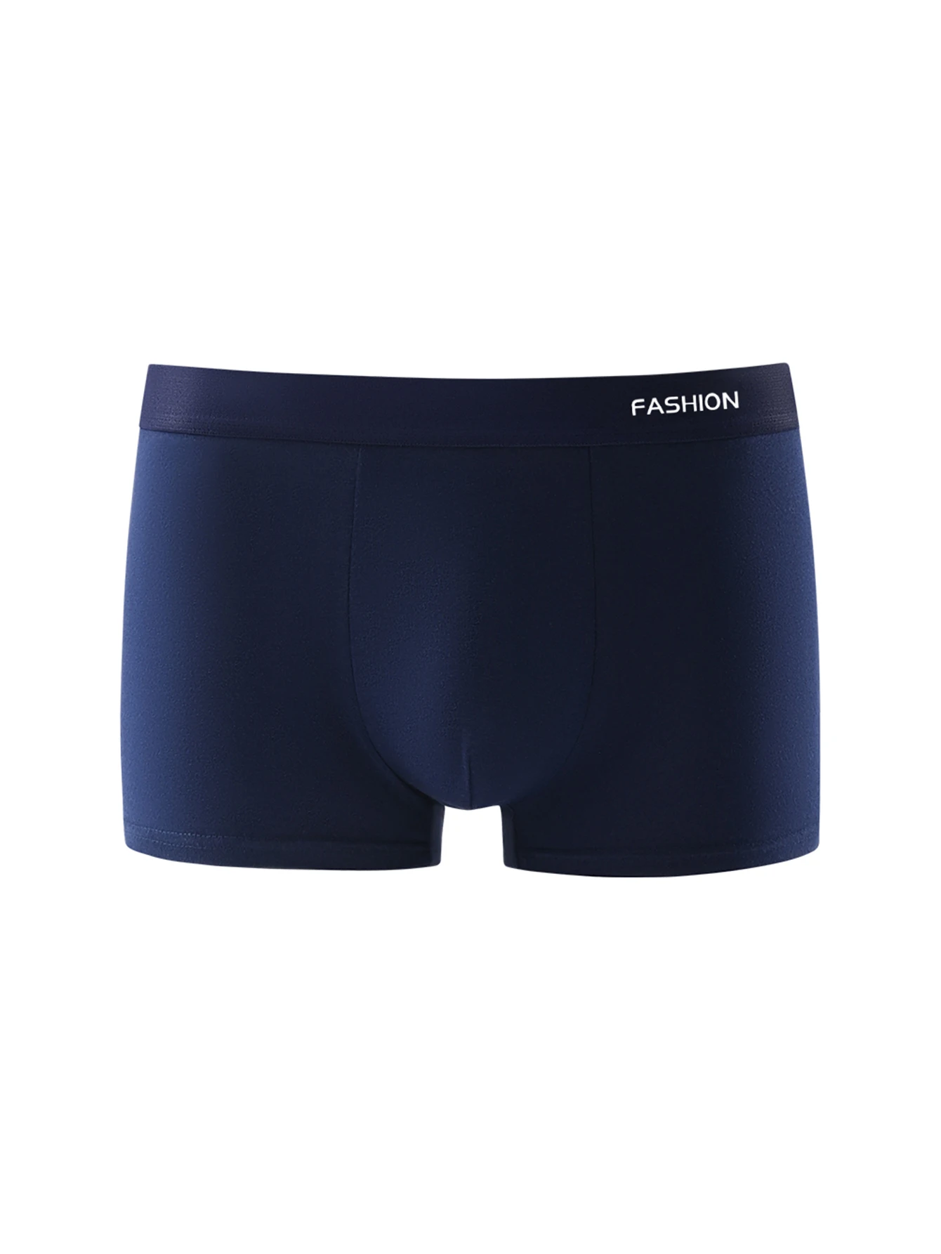 4-pack of Men's Underwear, Soft, Breathable, Comfortable and Loose, Trendy, Fashionable and Highly Elastic Boys' Boxer Briefs Shorts