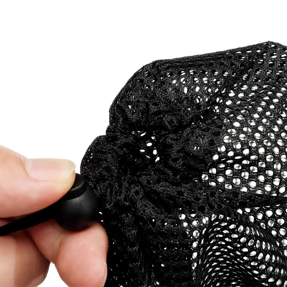 Durable Nylon Mesh Drawstring Storage Pouch Bag Multi Purpose Home Travel Outdoor Activity Pouch Laundry Bag