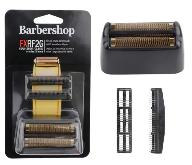 Hair Clipper Cutter Blade Head Cover Barber Shaver Double Replacement Foil And Blade For Babyliss Cordless Foil Shaver FXFS2