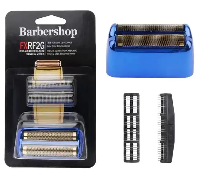 Hair Clipper Cutter Blade Head Cover Barber Shaver Double Replacement Foil And Blade For Babyliss Cordless Foil Shaver FXFS2