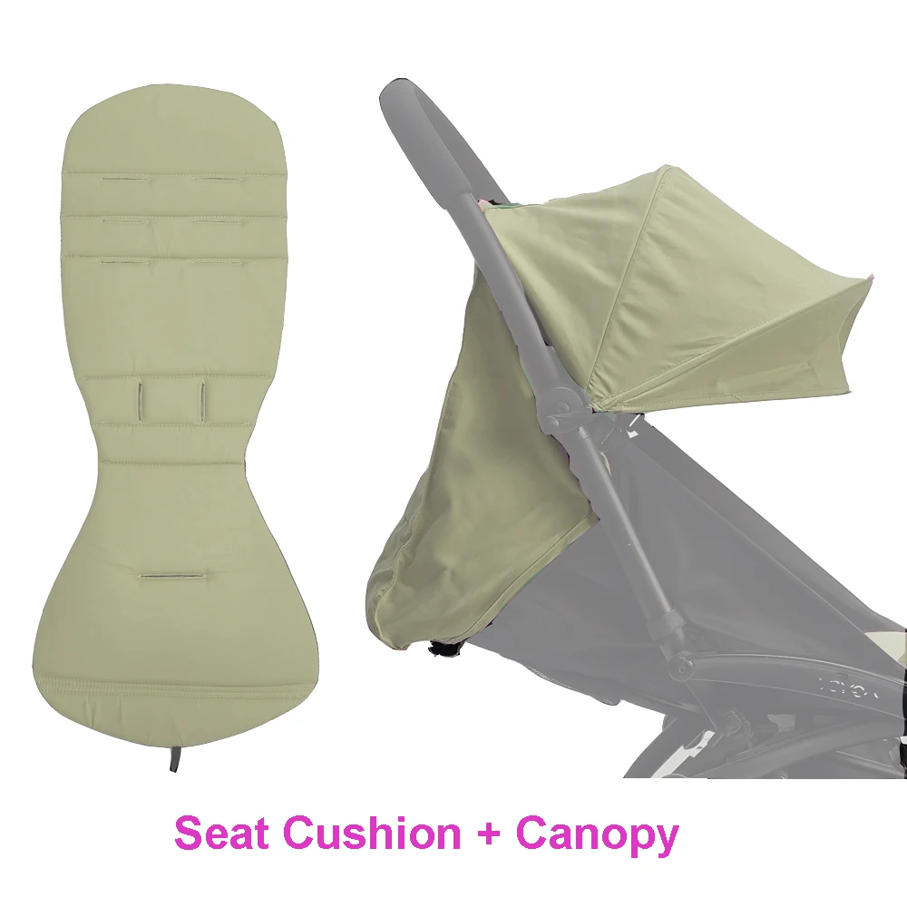 COLU KID® Baby Carriage Accessories Waterproof Sun Canopy & Replacement Seat Cushion Compatible with Babyzen YOYO YOYO2