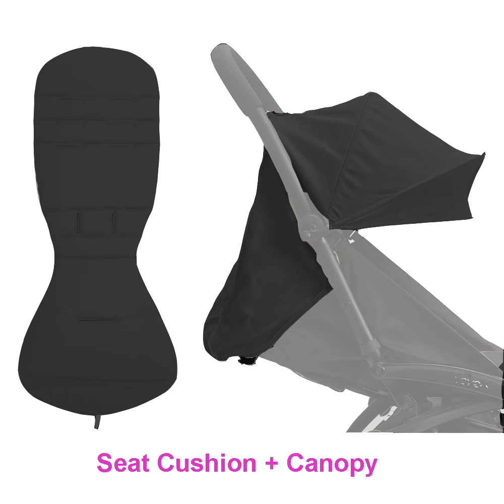 COLU KID® Baby Carriage Accessories Waterproof Sun Canopy & Replacement Seat Cushion Compatible with Babyzen YOYO YOYO2
