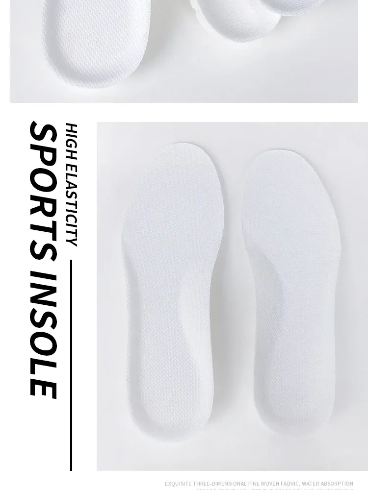 Soft Sport Insoles for Shoes Deodorant Comfortable Running Insole for Feet Men Women Orthopedic Shoe Sole Memory Foam Shoe Pad