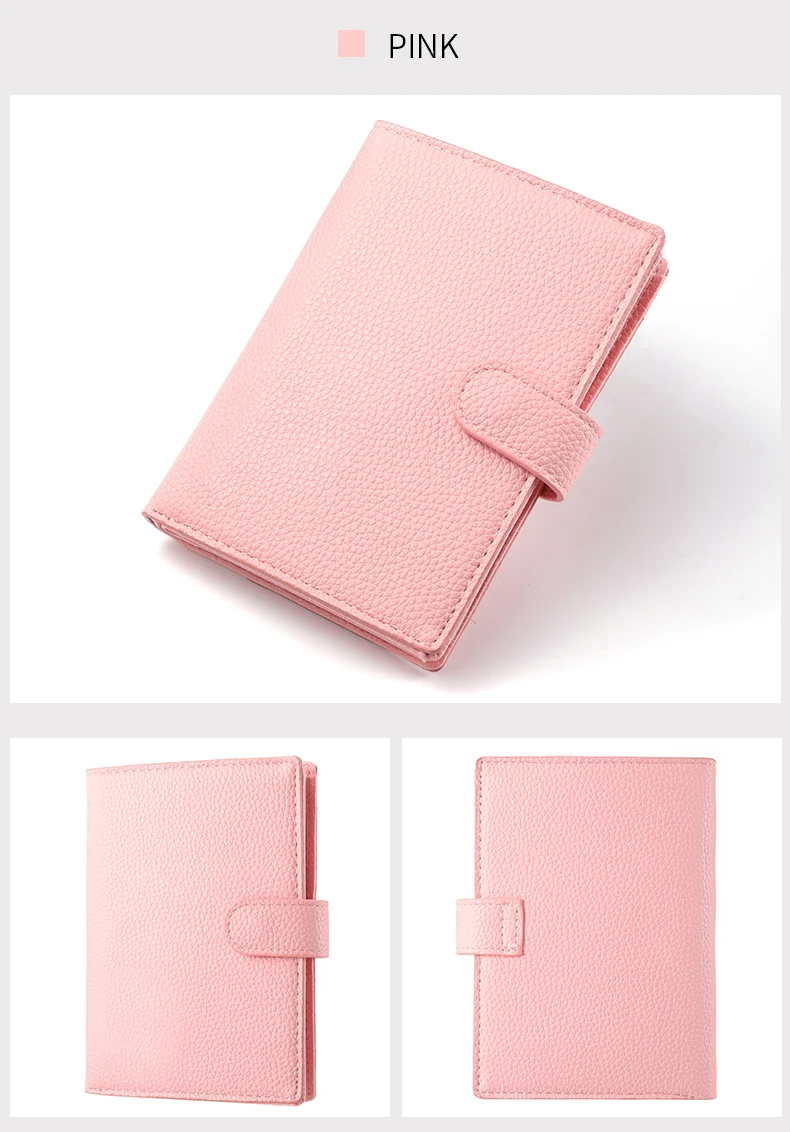 Men's And Women's PU Leather Wallet Travel Passport Wallet Multi Card Slot Credit Card Holder Wallet Travel Accessories