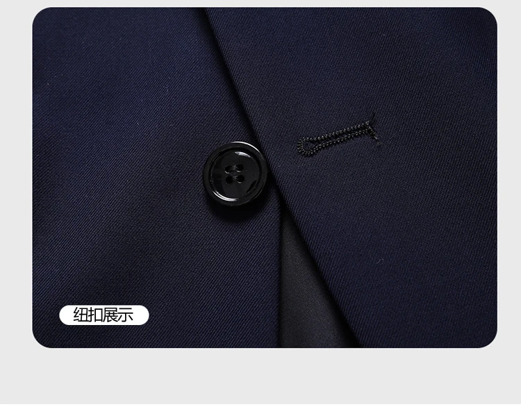 Blazer New Men's Fashion Business Solid Color British Style Professional Work Groom Wedding Dress Best Man Blazer Jacket