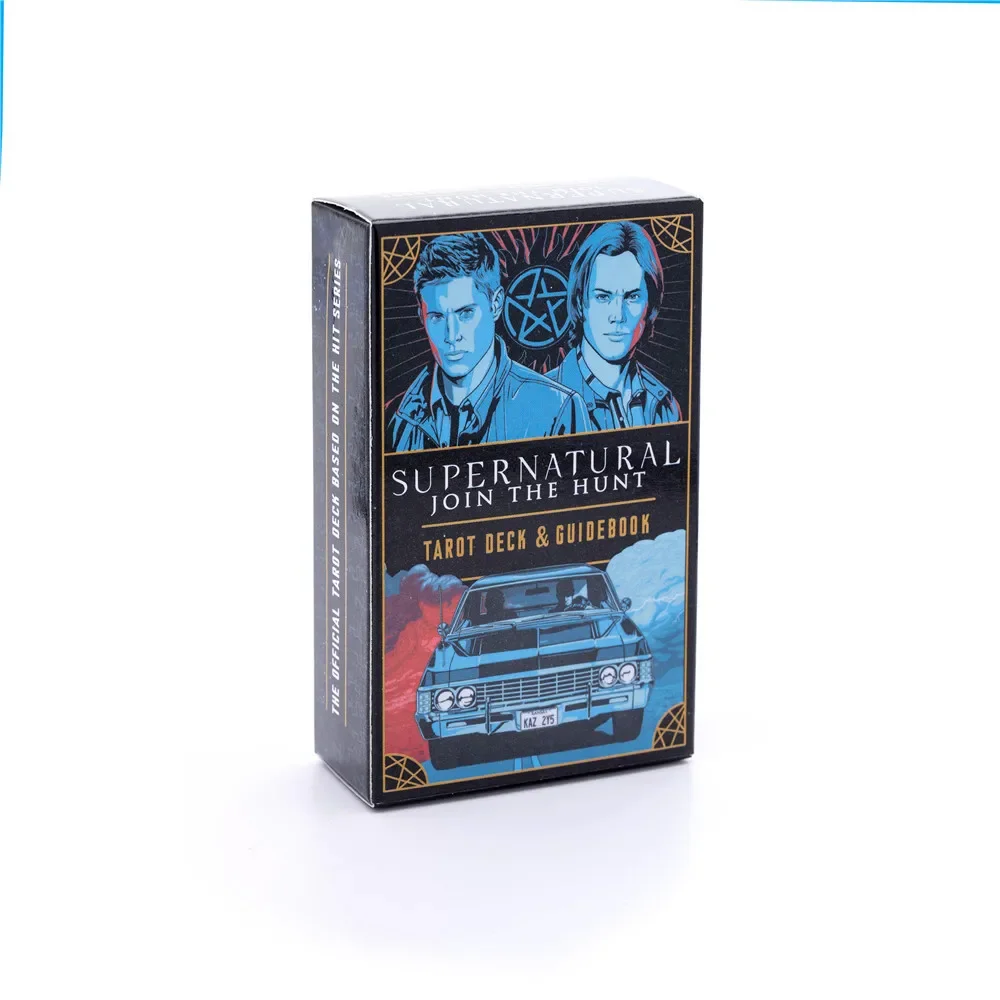 Supernatural Tarot Deck and Guidebook Card Game Gift With Pdf Guidebook Card Game Board Game 78 Cards Beginners
