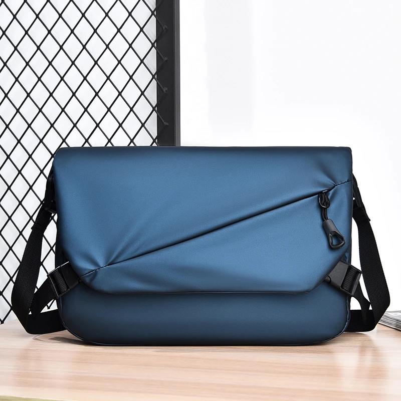 Trendy and Minimalist Men's Outdoor Tactical Waterproof Men's Bag Single Shoulder Bag Large Capacity Wear-Resistant Sports Cross