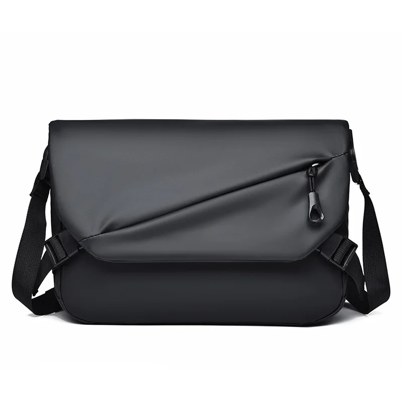 Trendy and Minimalist Men's Outdoor Tactical Waterproof Men's Bag Single Shoulder Bag Large Capacity Wear-Resistant Sports Cross