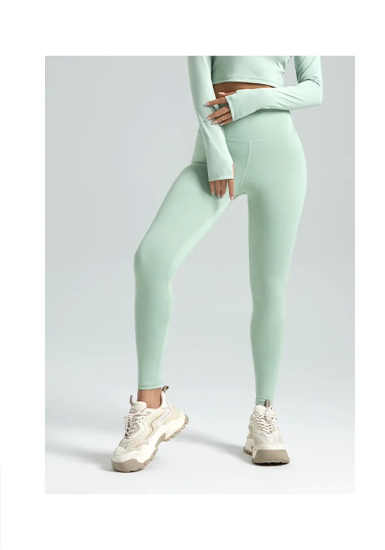 2026 New Sport Leggings for Women High Waist Yoga Leggings Soft Breathable Sports Tights Leggings Fitness Gym Elastic Pants Y2K