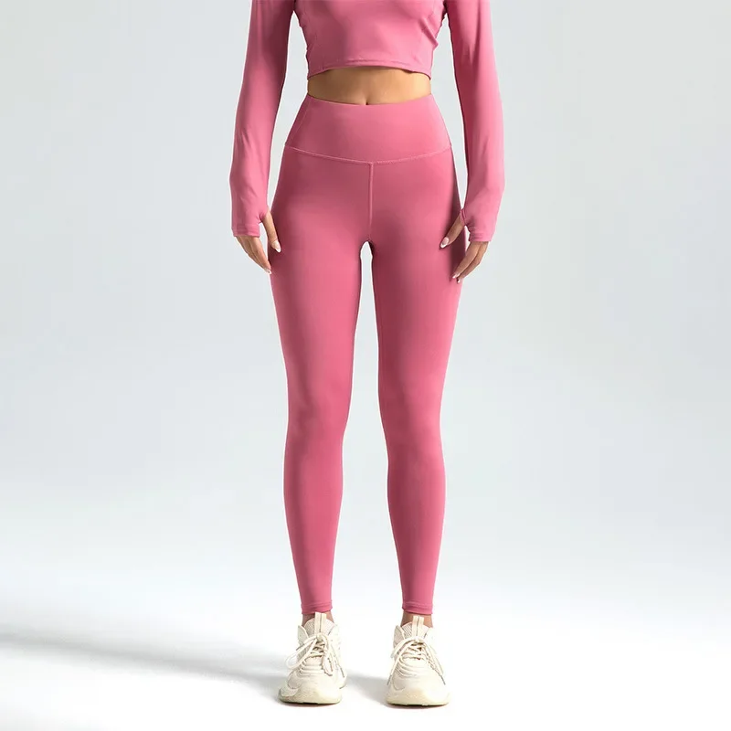 2026 New Sport Leggings for Women High Waist Yoga Leggings Soft Breathable Sports Tights Leggings Fitness Gym Elastic Pants Y2K