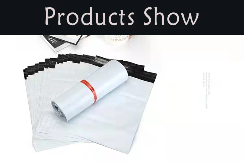 50pcs/Lots White Courier Bag Express Envelope Storage Bags Mail Bag Mailing Bags Self Adhesive Seal Plastic Packaging Pouch