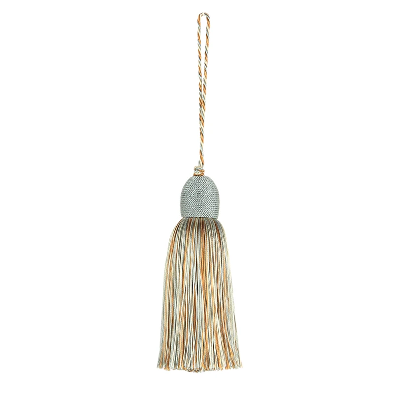 1Pc Silk Tassel Fringe Sewing Hanging Rope Long Tassels DIY Craft Curtains Accessories Trim Ornaments Clothes Sewing Key Tassel