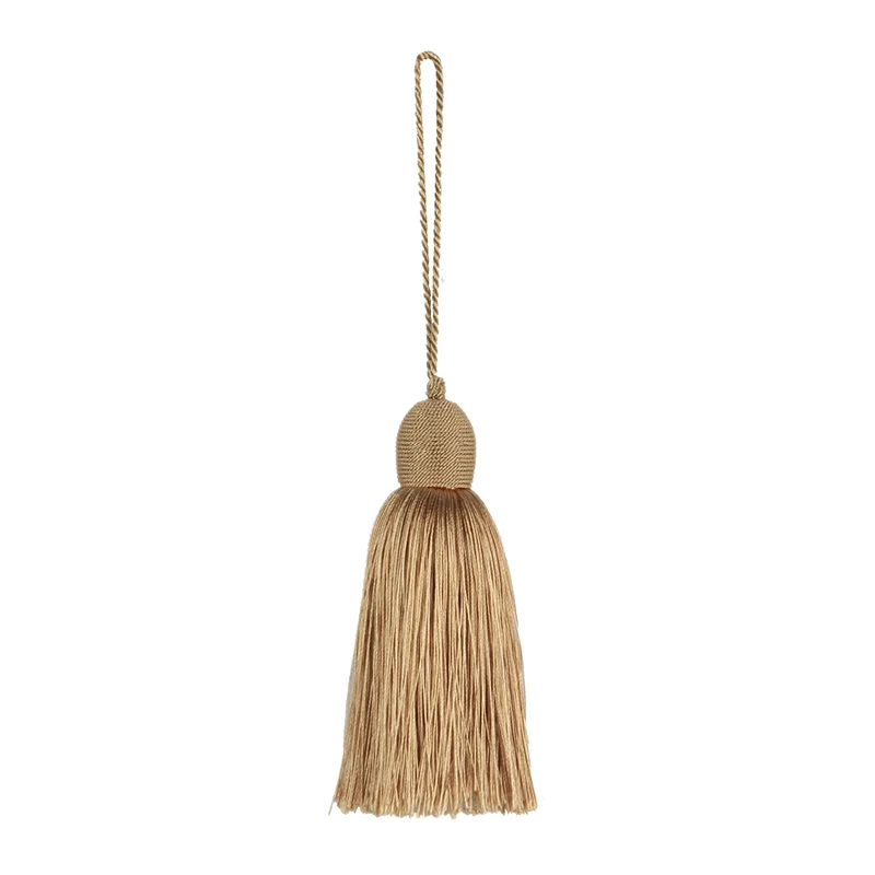 1Pc Silk Tassel Fringe Sewing Hanging Rope Long Tassels DIY Craft Curtains Accessories Trim Ornaments Clothes Sewing Key Tassel