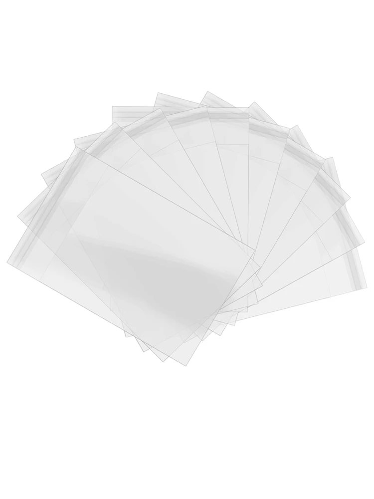 100pcs/Pack CD Game Case Resealable OPP Plastic Bag Sleeves for Sony PS2 PS3 PS4 PS5 XBOX 360 XBOX ONE Storage Accessories