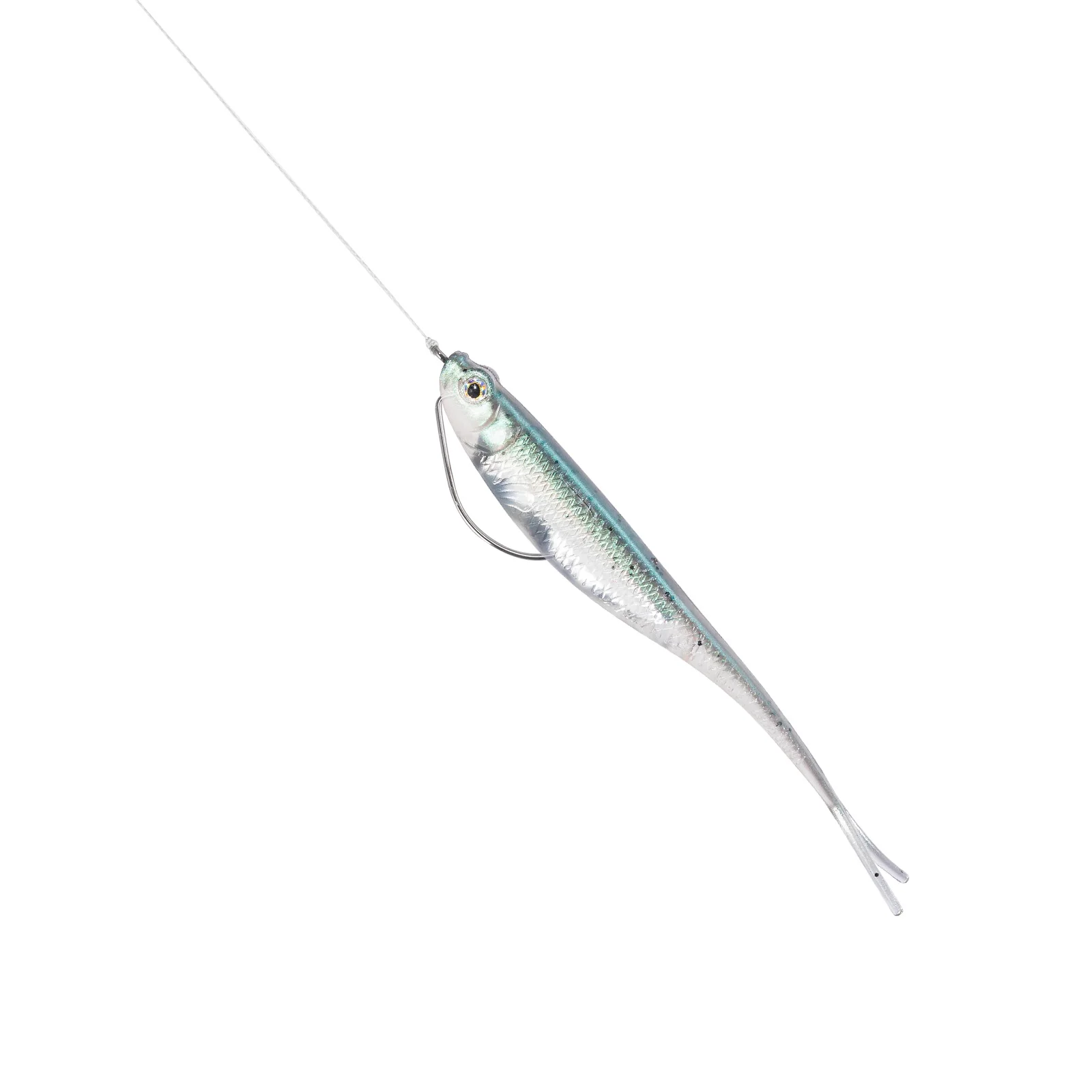 Dr.Fish 5/6pcs Fishing Soft Lure Plastic Saltwater Fork Tail Drop Shot Silicone Soft Bait Worm Bass Trout Pike Walleye Weedless