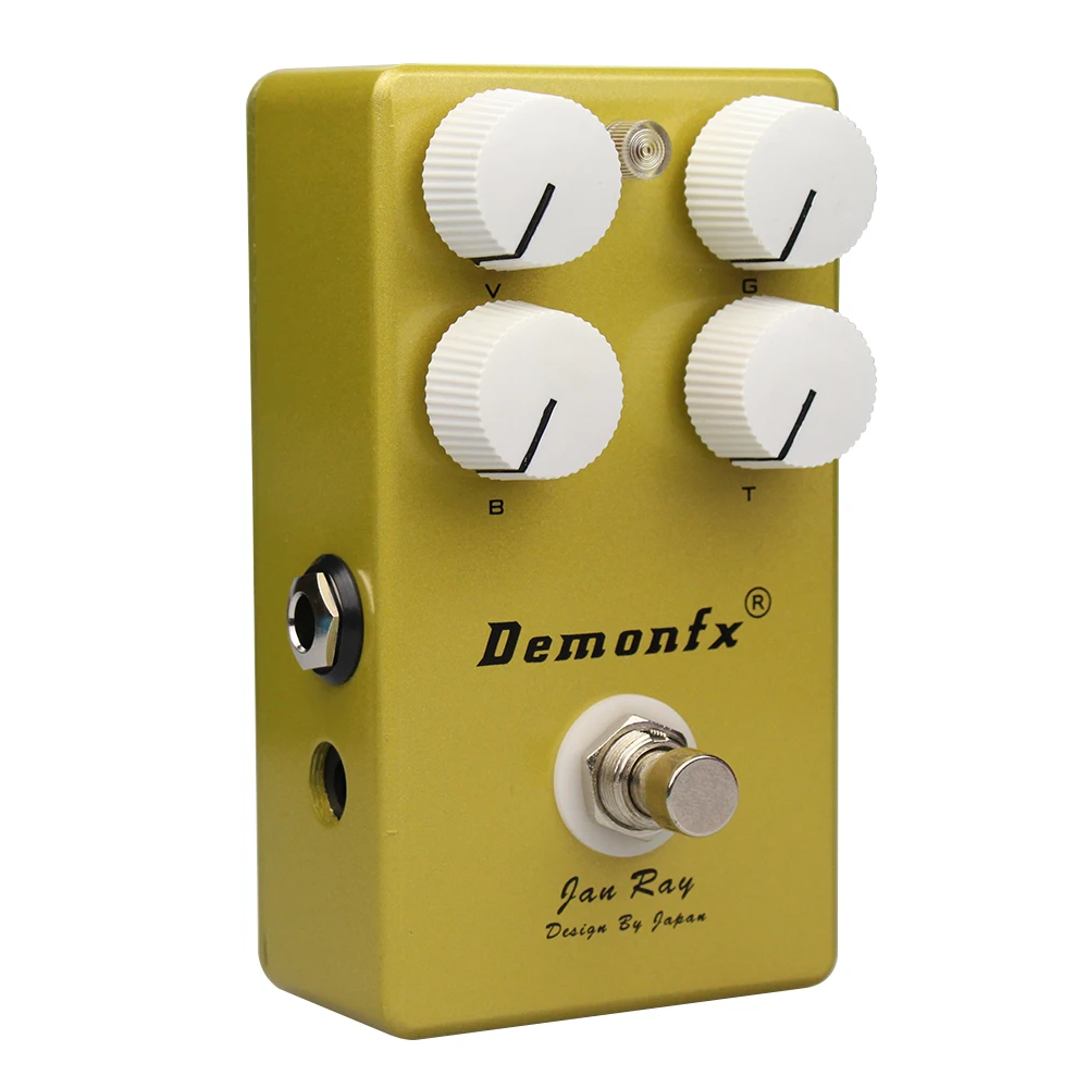 High Quality Jan Ray Overdrive Guitar Effect Pedal Drive With True Bypass Demonfx
