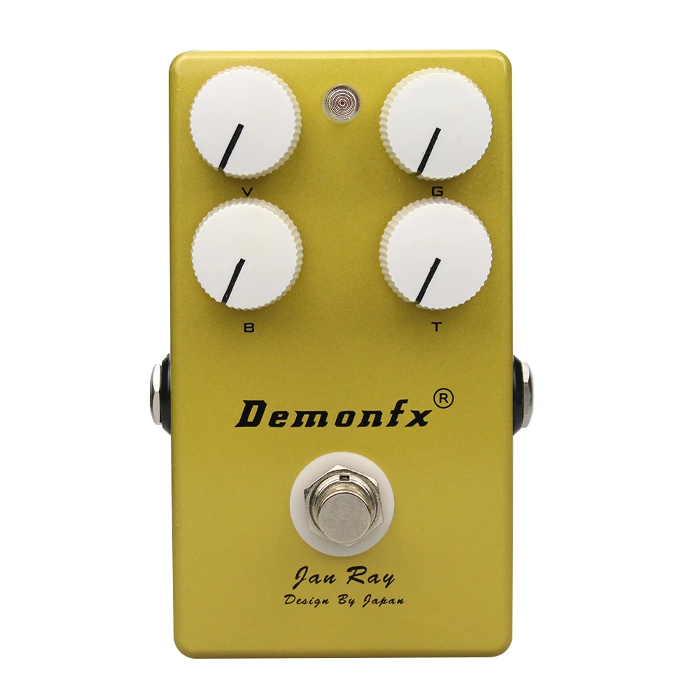 High Quality Jan Ray Overdrive Guitar Effect Pedal Drive With True Bypass Demonfx