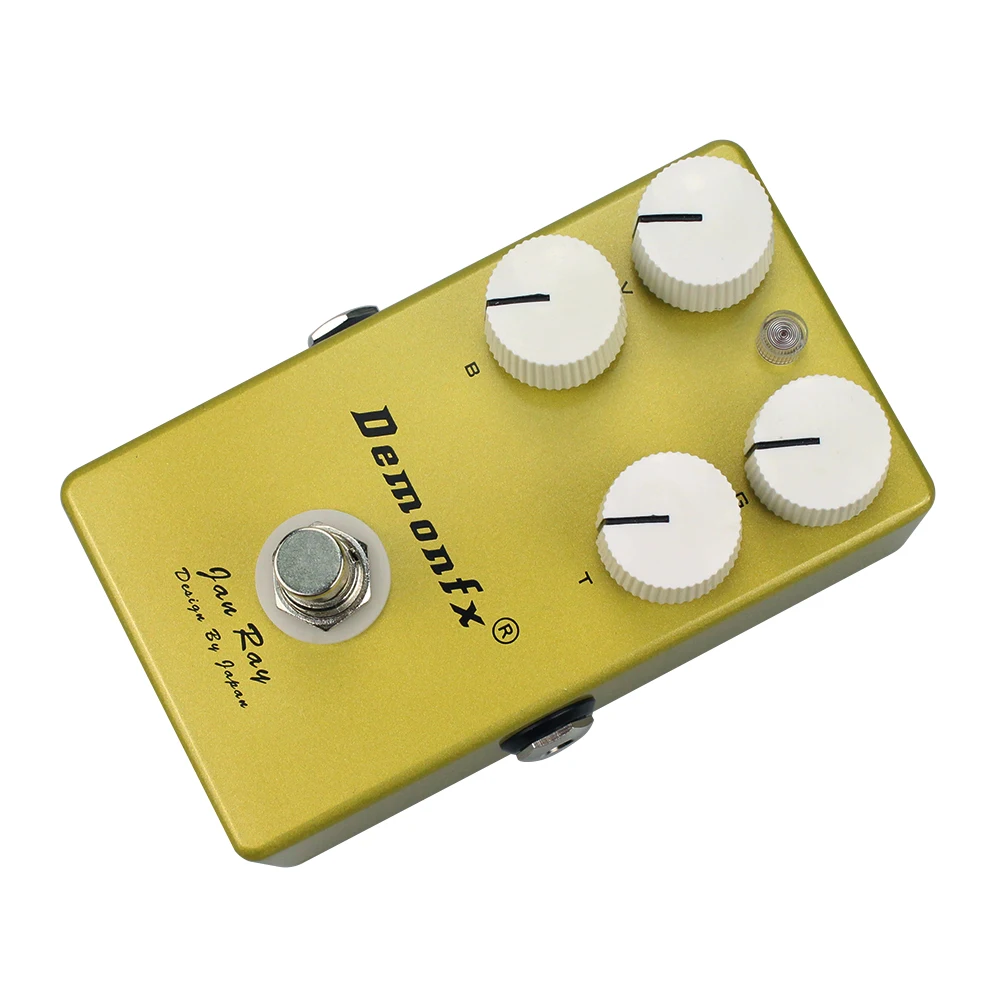 High Quality Jan Ray Overdrive Guitar Effect Pedal Drive With True Bypass Demonfx