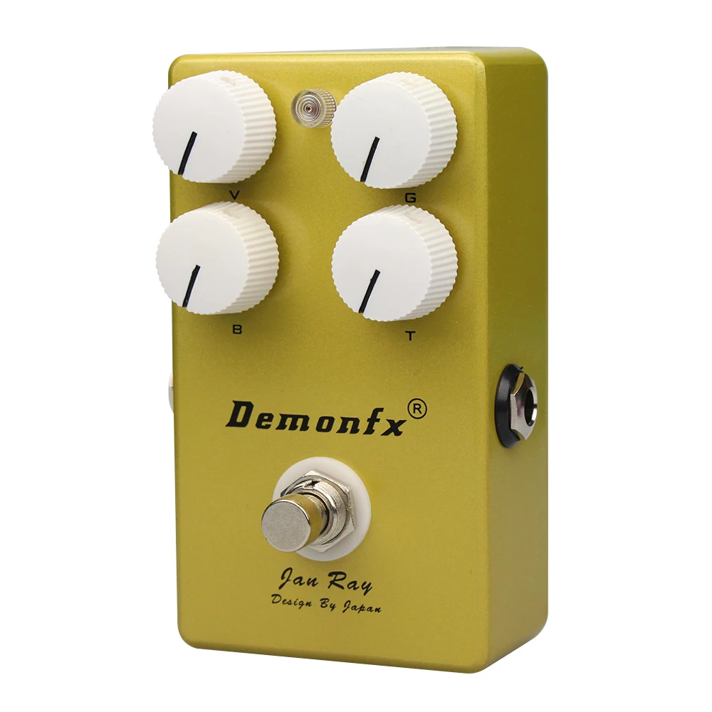 High Quality Jan Ray Overdrive Guitar Effect Pedal Drive With True Bypass Demonfx