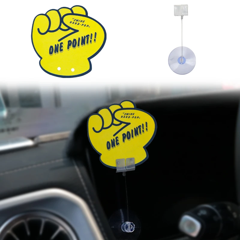 Swing Hand Pop JDM Display Air Freshener (Lemon Flavor)