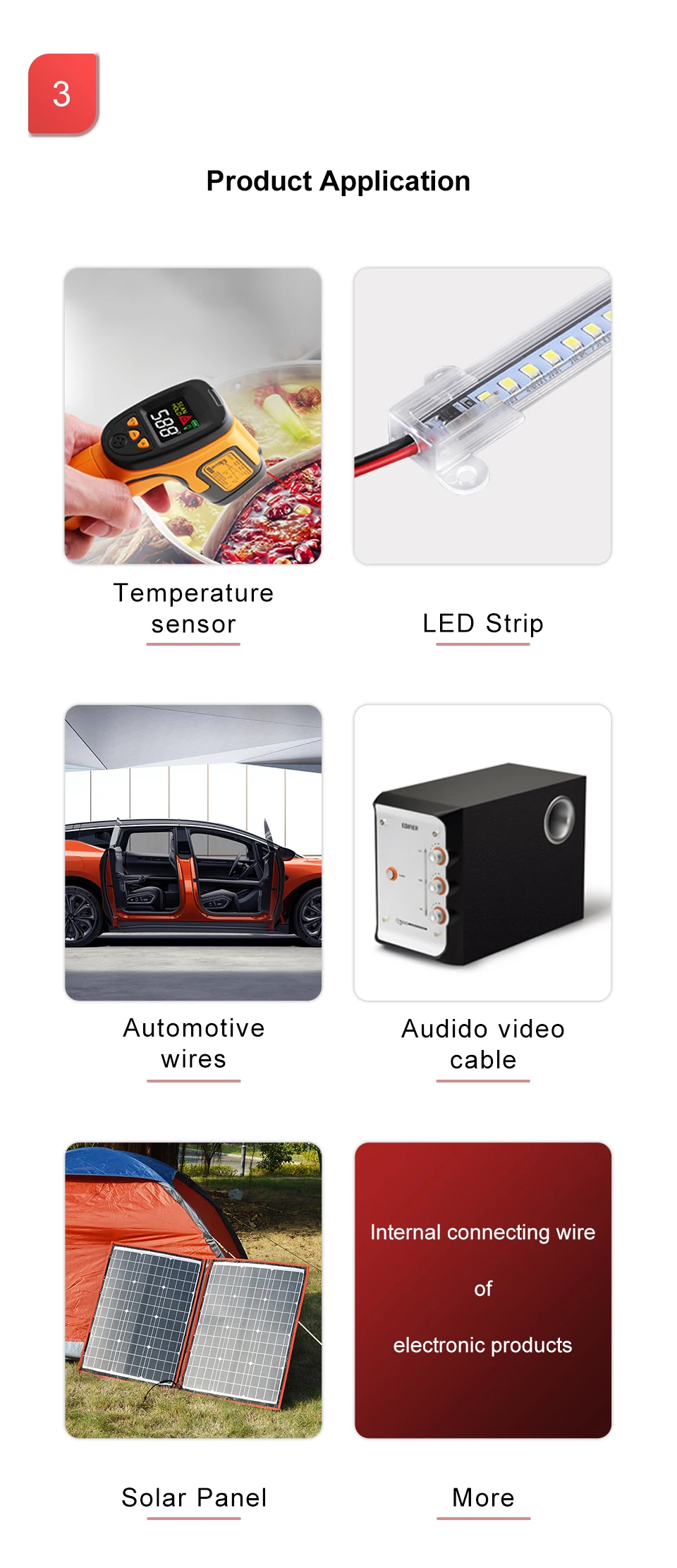 5m-100m 2 Pin Electrical Wires UL2468 28/26/24/22/20/18/16 AWG Red Black Cable Speaker Wire For LED Car Audio 12V JST Connector