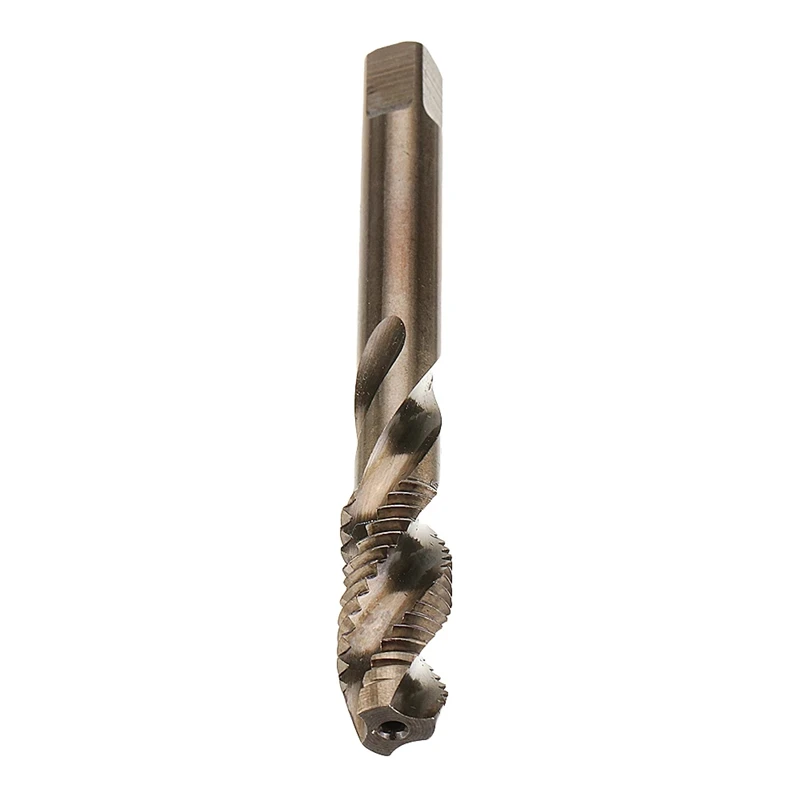 1Pcs M3-M12 HSS-Co Cobalt M35 Machine Sprial Flutes Taps Metric Screw Tap Right Hand Thread Plug Tap Drill