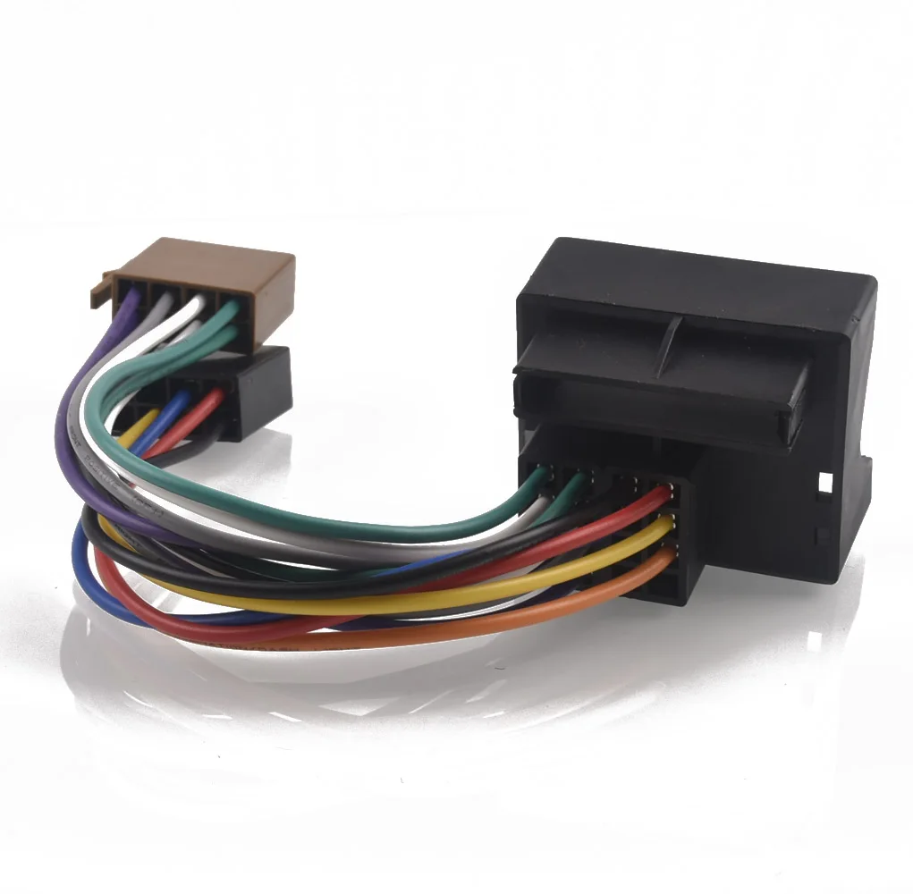 Car Stereo Radio ISO Lead Cable Wiring Connector Adapter For Peugeot 207 307 407 For Citroen Jumpy Citroen Citroen Berlingo