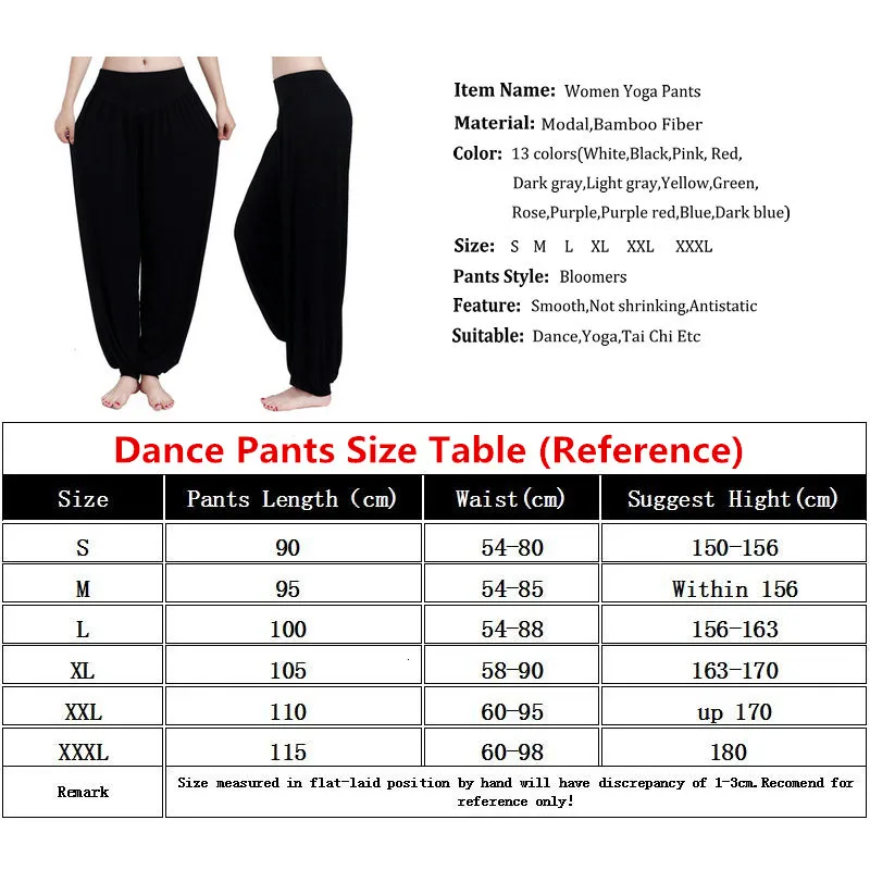 Dance Pants Women's Modal Loose Feet Dancing Wide-Legged Leotards Latin Yoga Practice Long Trousers Soft Modal Home Pants N24