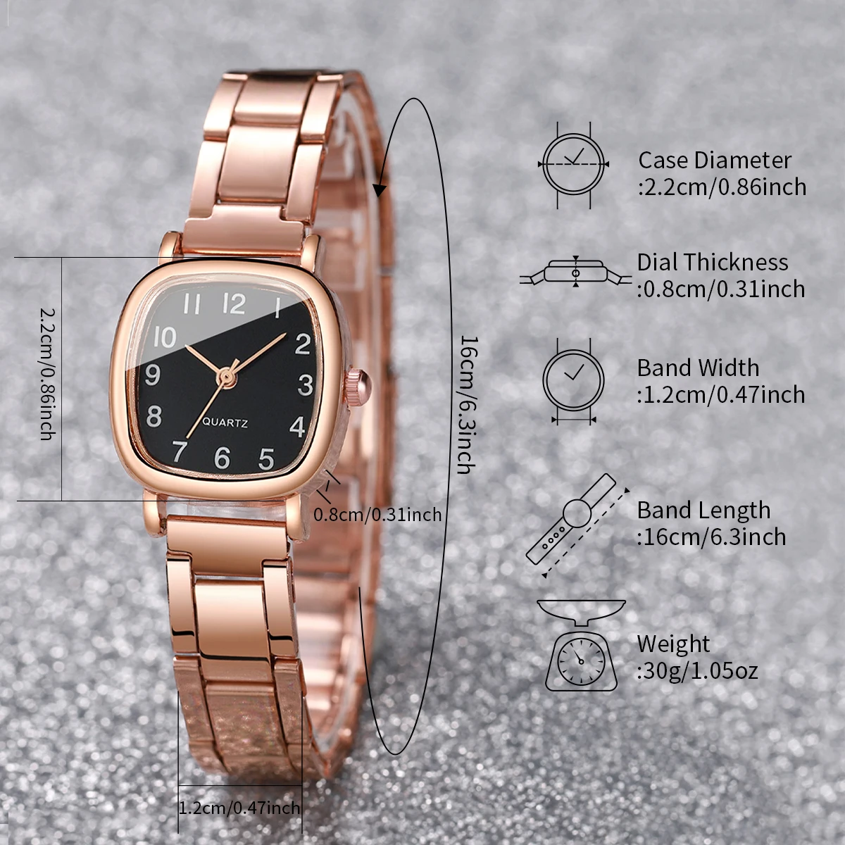 Fashion Women Watches Simple Small Dial Analog Quartz Watch Reloj Mujer Girls Clock Gift