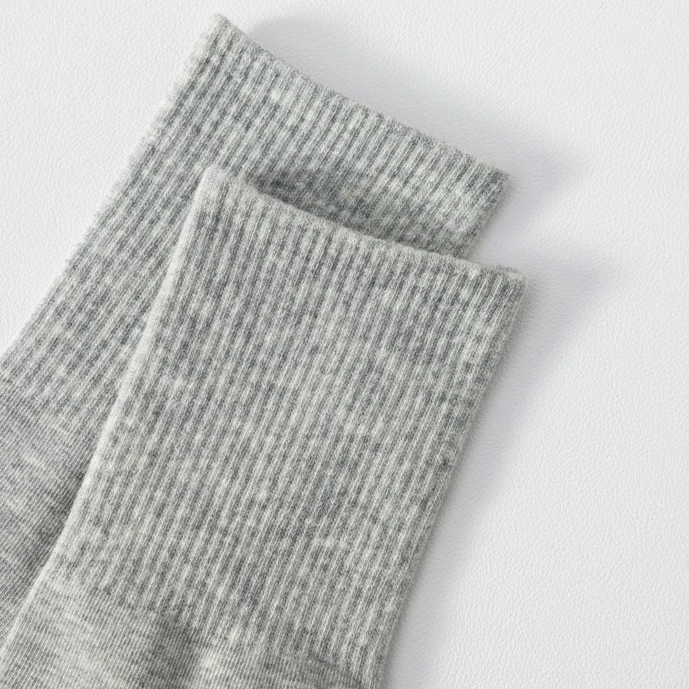 6 Pairs Plus Size EUR45-50 Men Socks High Quality Cotton Ankle Socks Black White Grey Crew Socks Sports