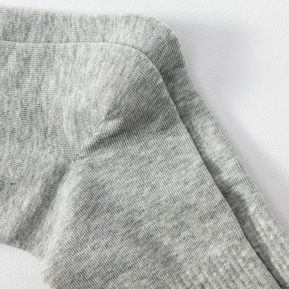 6 Pairs Plus Size EUR45-50 Men Socks High Quality Cotton Ankle Socks Black White Grey Crew Socks Sports