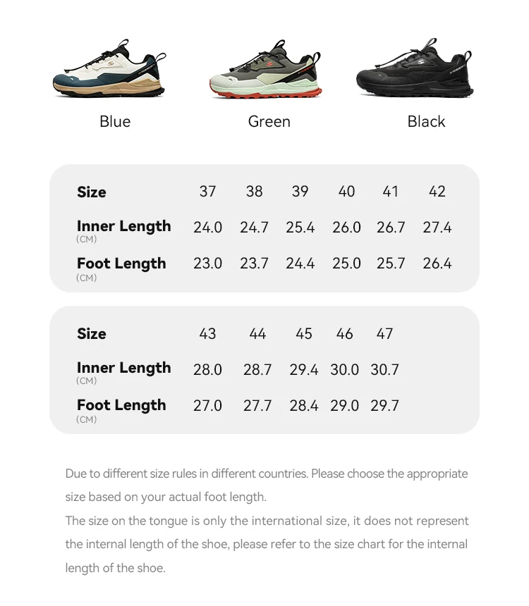HOBIBEAR Hiking Walking Shoes for Men Women Elastic Band Non Slip Sneakers Comfortable Outdoor Travel Running Shoes