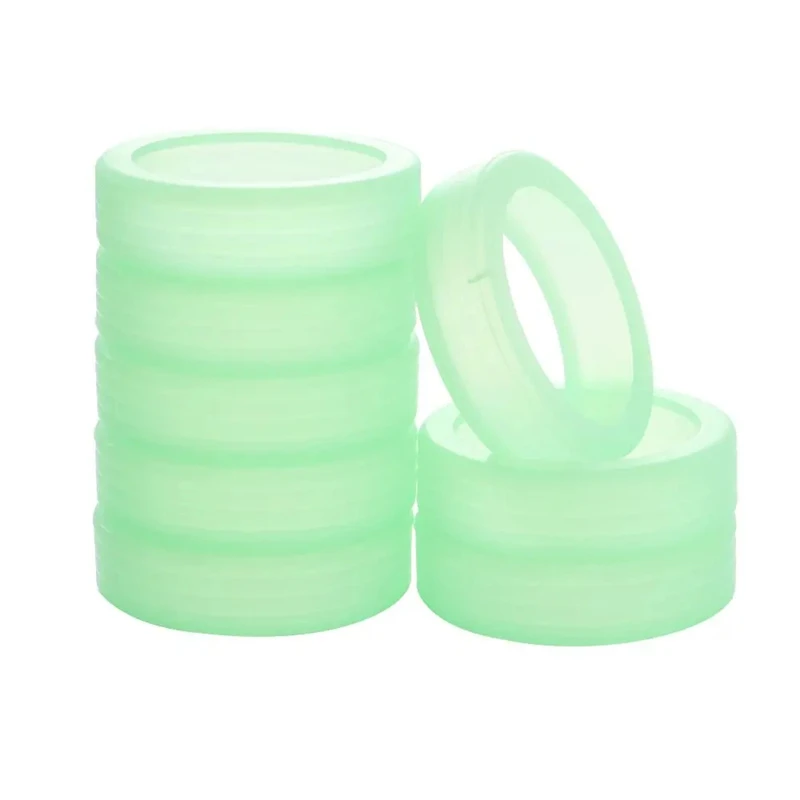 4-20Pcs Luminous Luggage Wheels Protector Silicone Noise Wheels Guard Cover Luggage Accessories Suitcase Wheels Protection Cover