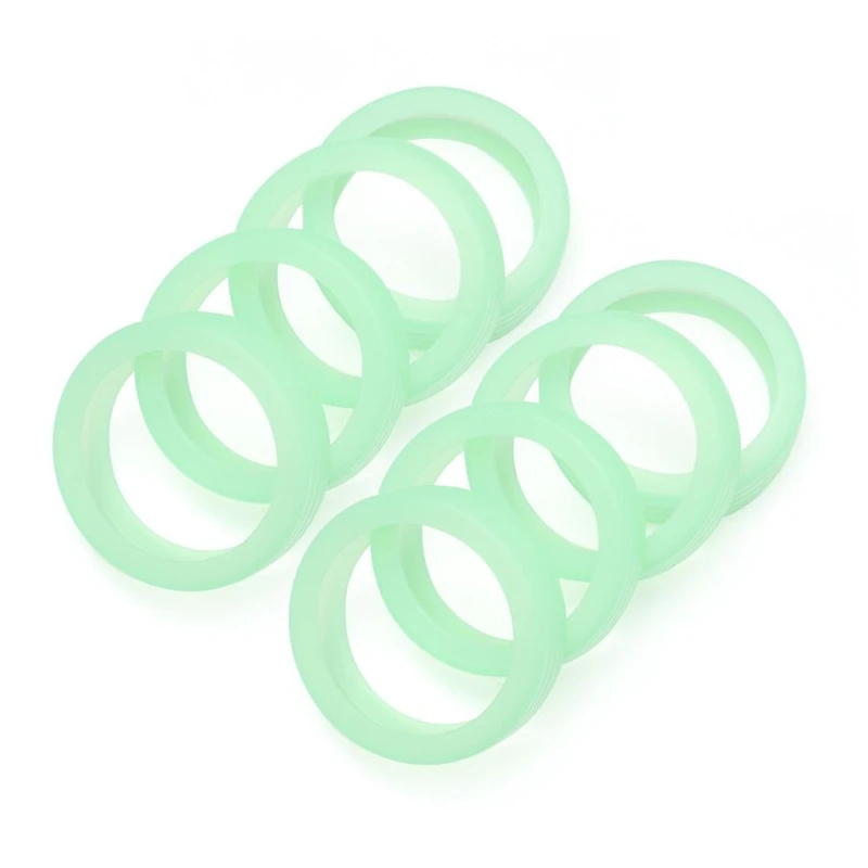 4-20Pcs Luminous Luggage Wheels Protector Silicone Noise Wheels Guard Cover Luggage Accessories Suitcase Wheels Protection Cover