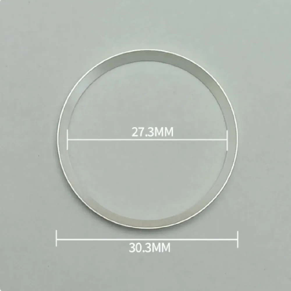 Mod Watch Copper Chapter Ring with NH35 Case Replacement Hard Plastic/Polished Inner Ring Size 30.3 * 27.3mm Watch Accessories