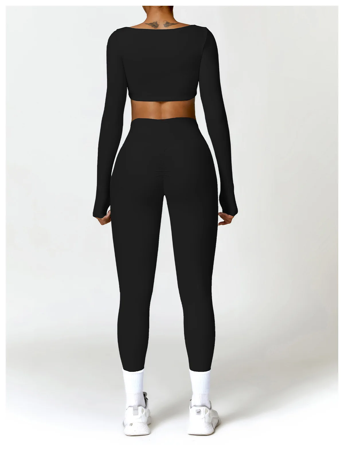 New Summer Sports Women Outdoor Running Gym Fitness Wear T-shirt Long sleeved Yoga Shirt Gym Push Up Workout Single Piece Top