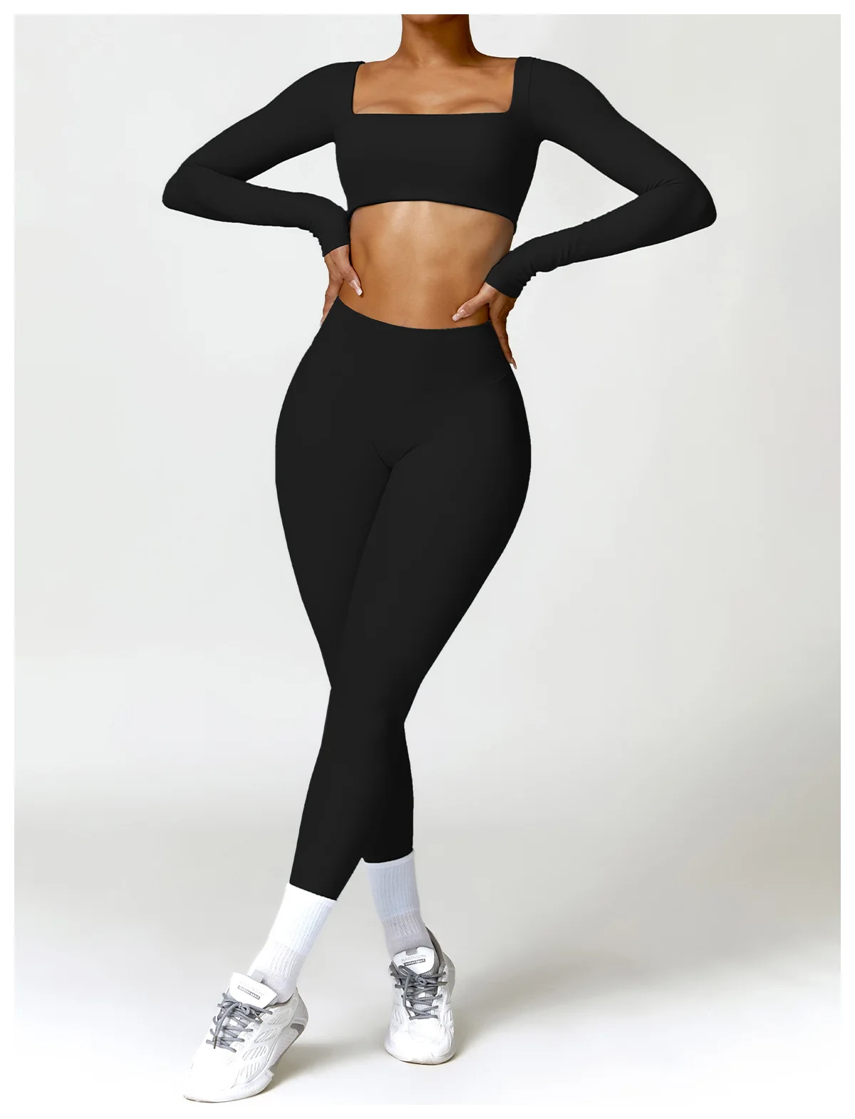 New Summer Sports Women Outdoor Running Gym Fitness Wear T-shirt Long sleeved Yoga Shirt Gym Push Up Workout Single Piece Top