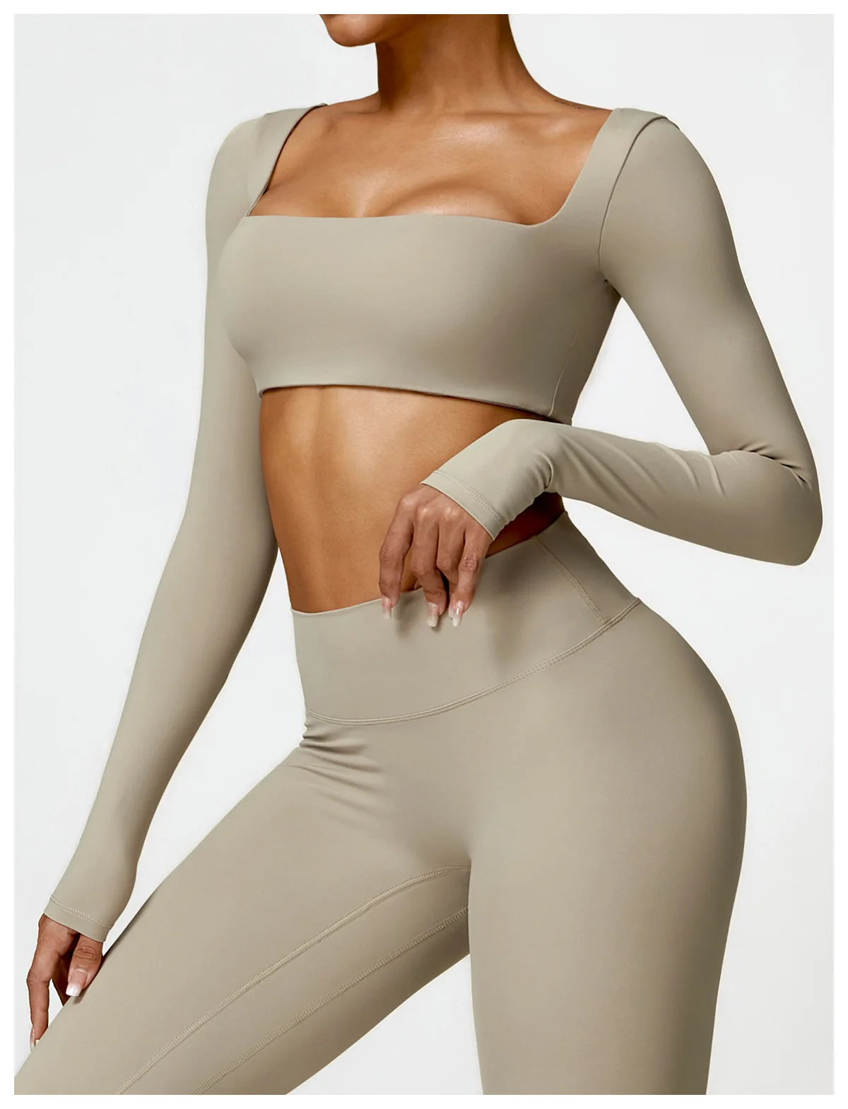 New Summer Sports Women Outdoor Running Gym Fitness Wear T-shirt Long sleeved Yoga Shirt Gym Push Up Workout Single Piece Top