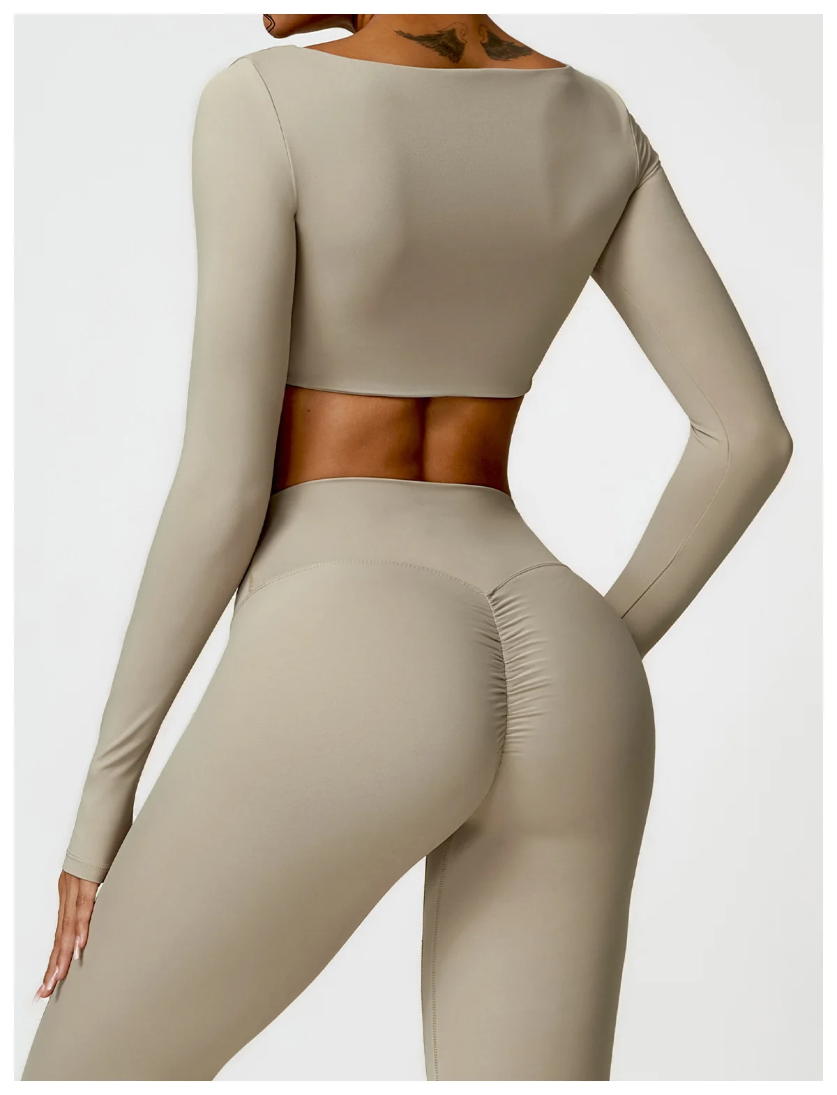 New Summer Sports Women Outdoor Running Gym Fitness Wear T-shirt Long sleeved Yoga Shirt Gym Push Up Workout Single Piece Top
