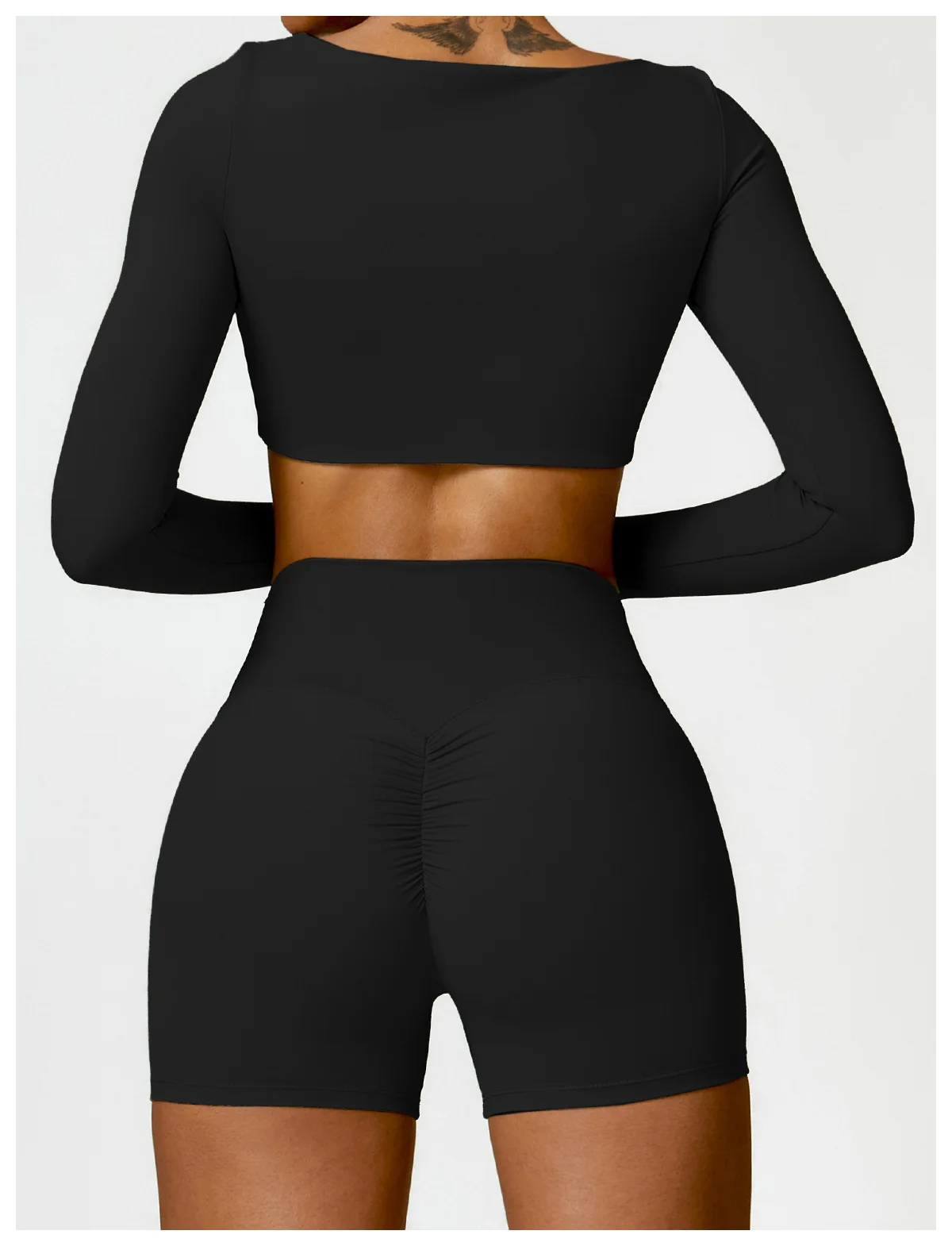 New Summer Sports Women Outdoor Running Gym Fitness Wear T-shirt Long sleeved Yoga Shirt Gym Push Up Workout Single Piece Top