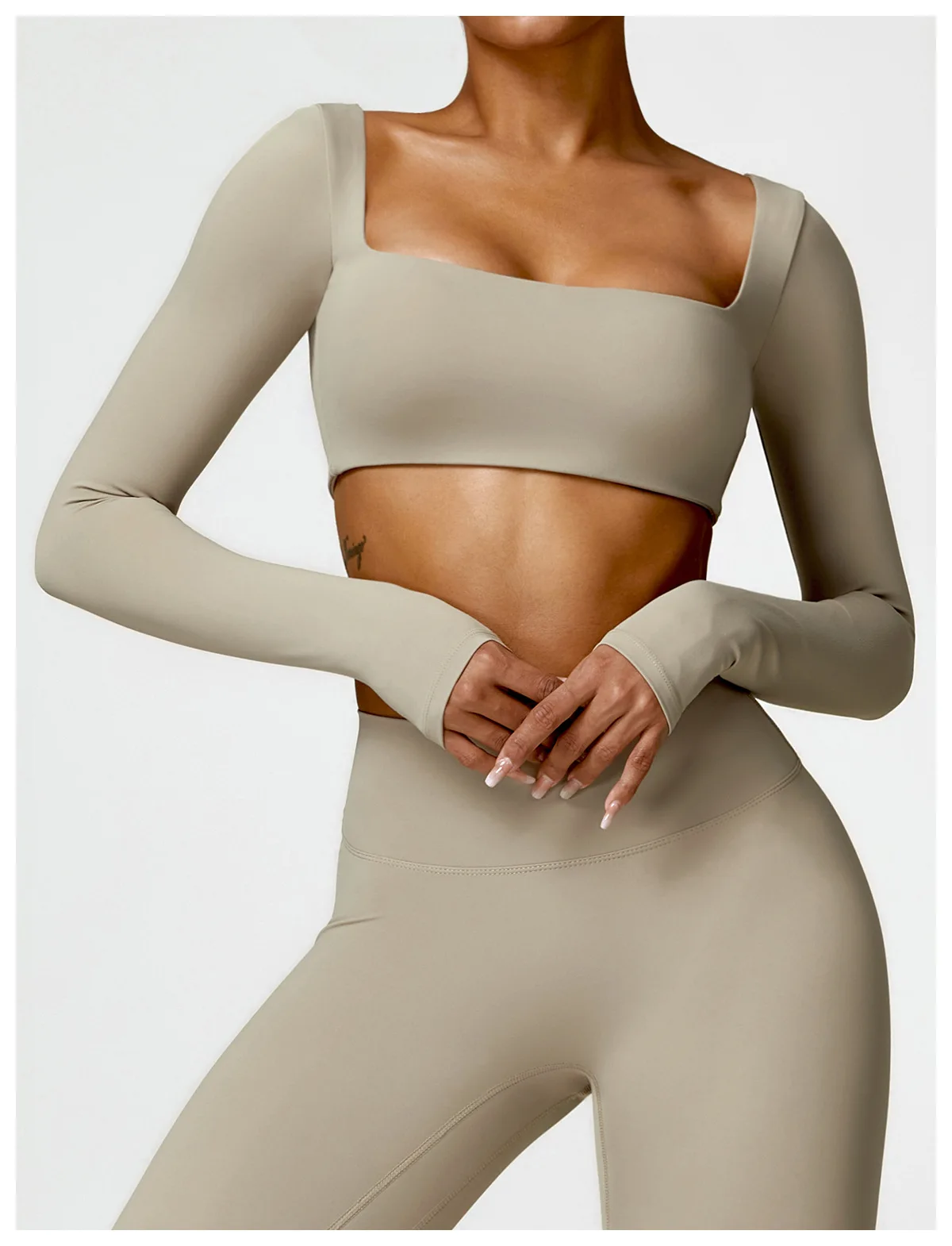 New Summer Sports Women Outdoor Running Gym Fitness Wear T-shirt Long sleeved Yoga Shirt Gym Push Up Workout Single Piece Top