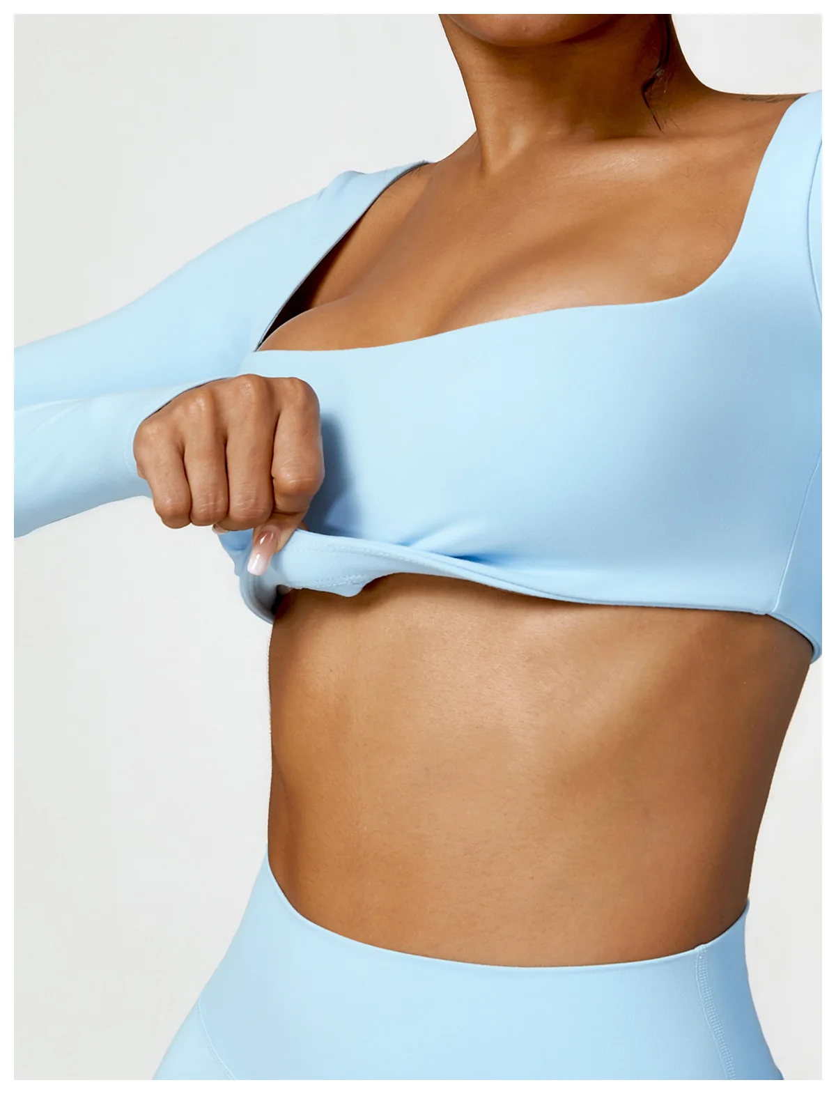 New Summer Sports Women Outdoor Running Gym Fitness Wear T-shirt Long sleeved Yoga Shirt Gym Push Up Workout Single Piece Top